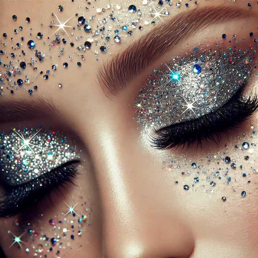 All-Over Glitter Eyes