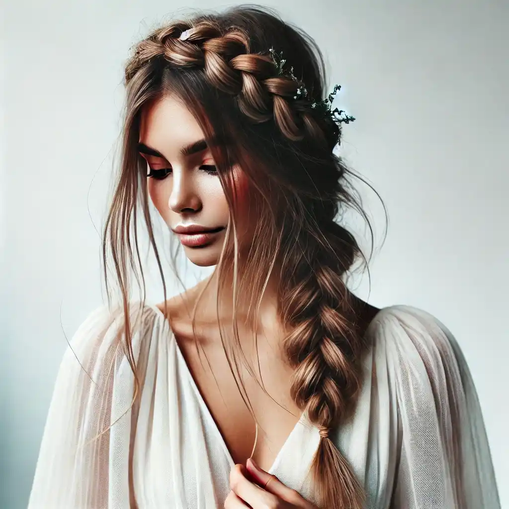 Boho Braided Crown