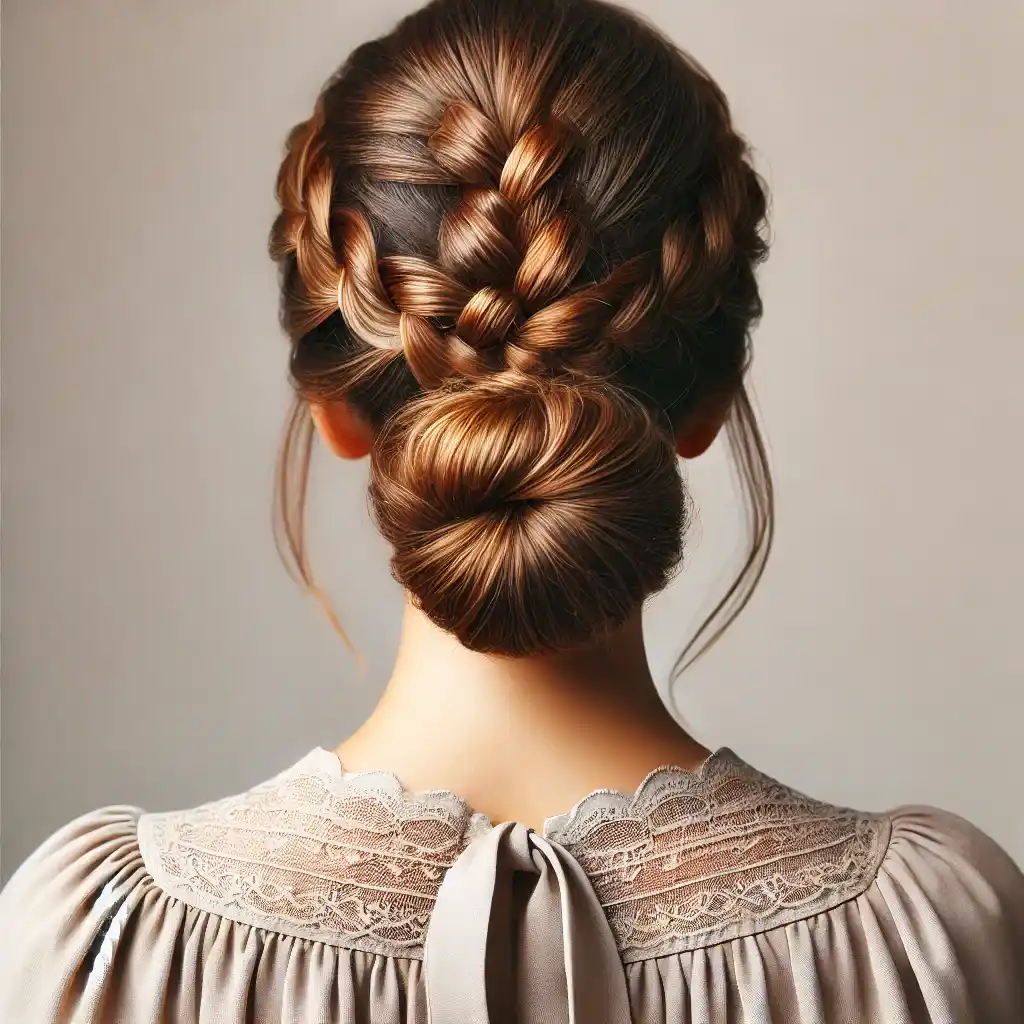 Braid and Bun Combo