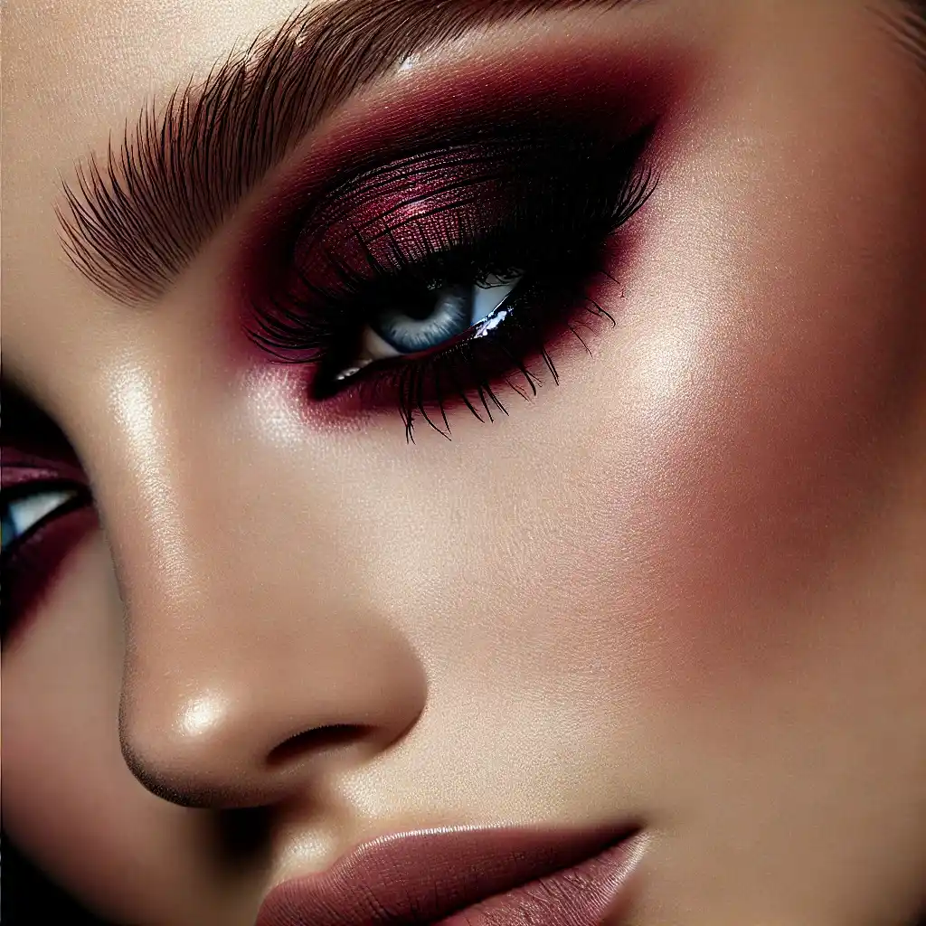 Burgundy Eyeshadow