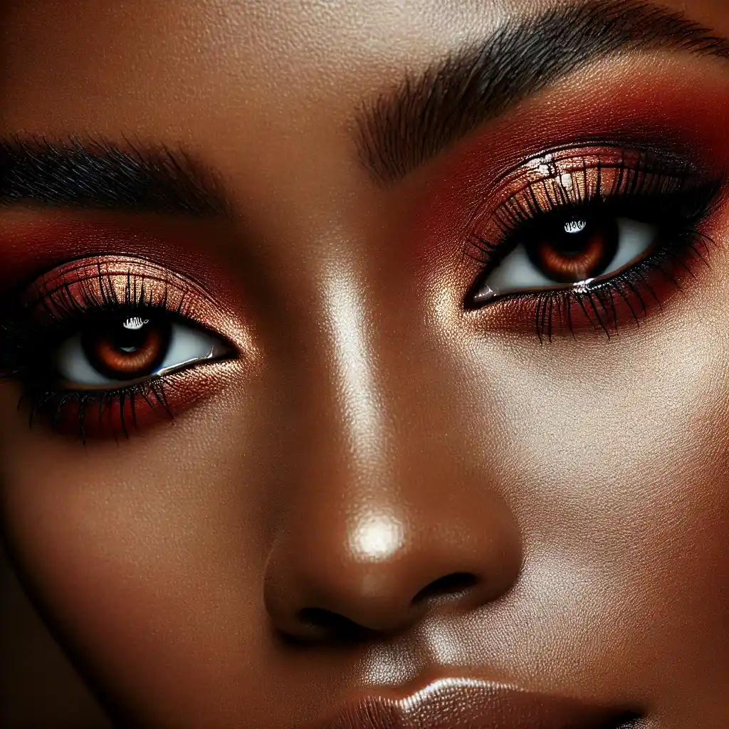 Burnt Orange Smokey Eye