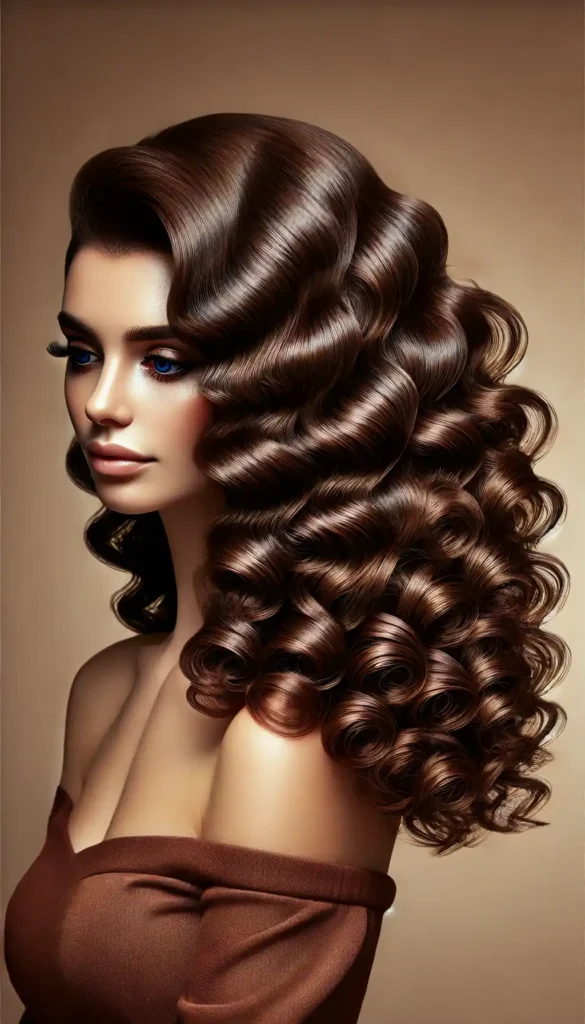 Chocolate-Colored Curls