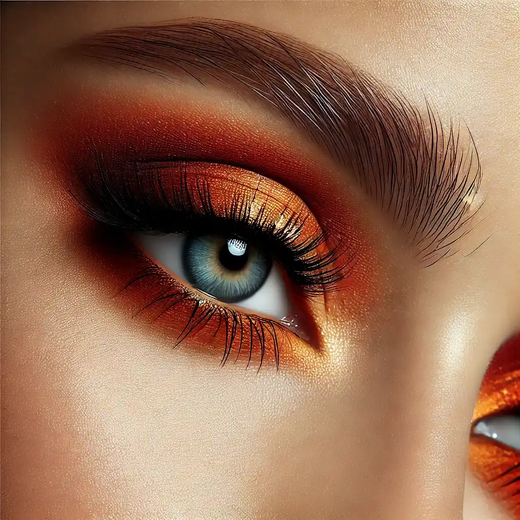 Classic Orange Fall Look