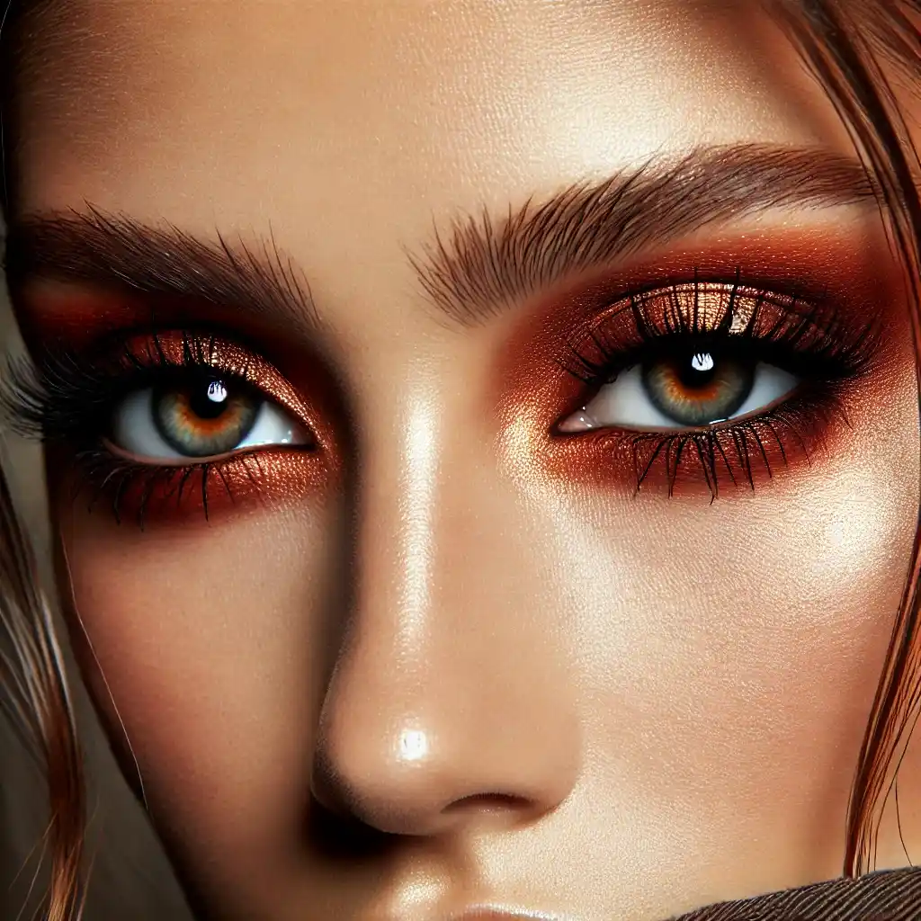 Copper Smoky Eye