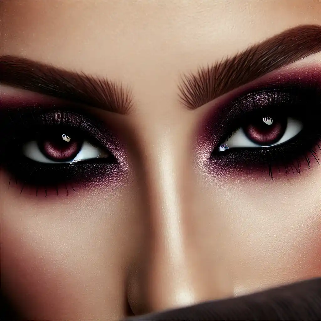 Dark Dramatic Vampy Look