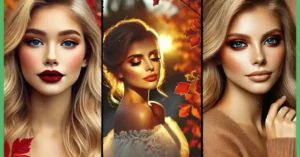 Gorgeous Fall Makeup Looks for Blondes Play with Rich Autumn Hues