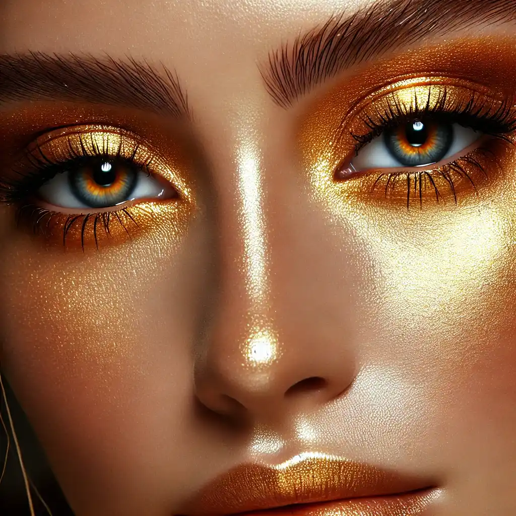 Golden Goddess Look