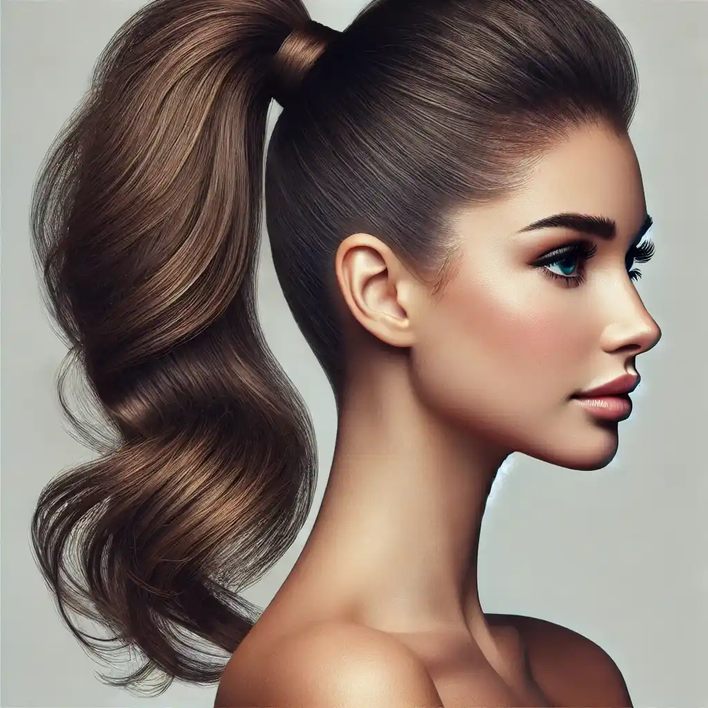 High-Volume Ponytail Fall Hairstyles