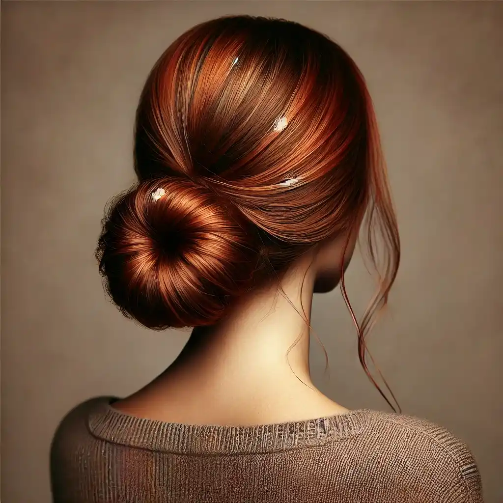 Maple Leaf Low Bun