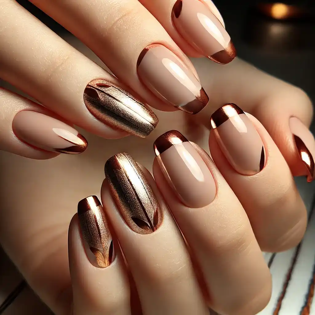 Metallic Bronze Tips