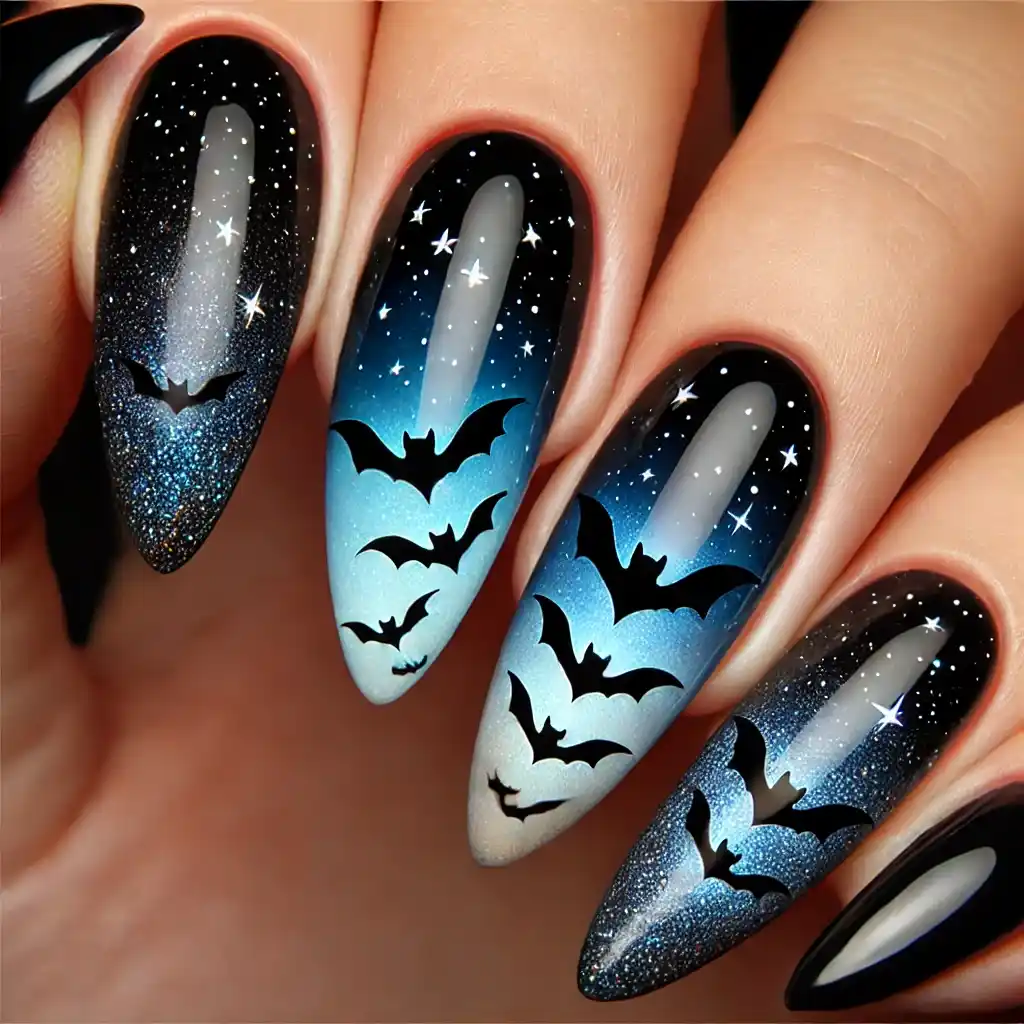 Moonlit Bats