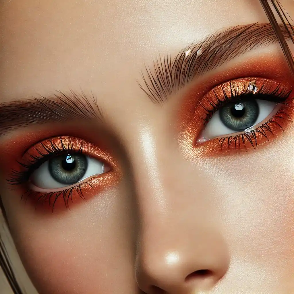 Orange-Toned Easy Fall Look