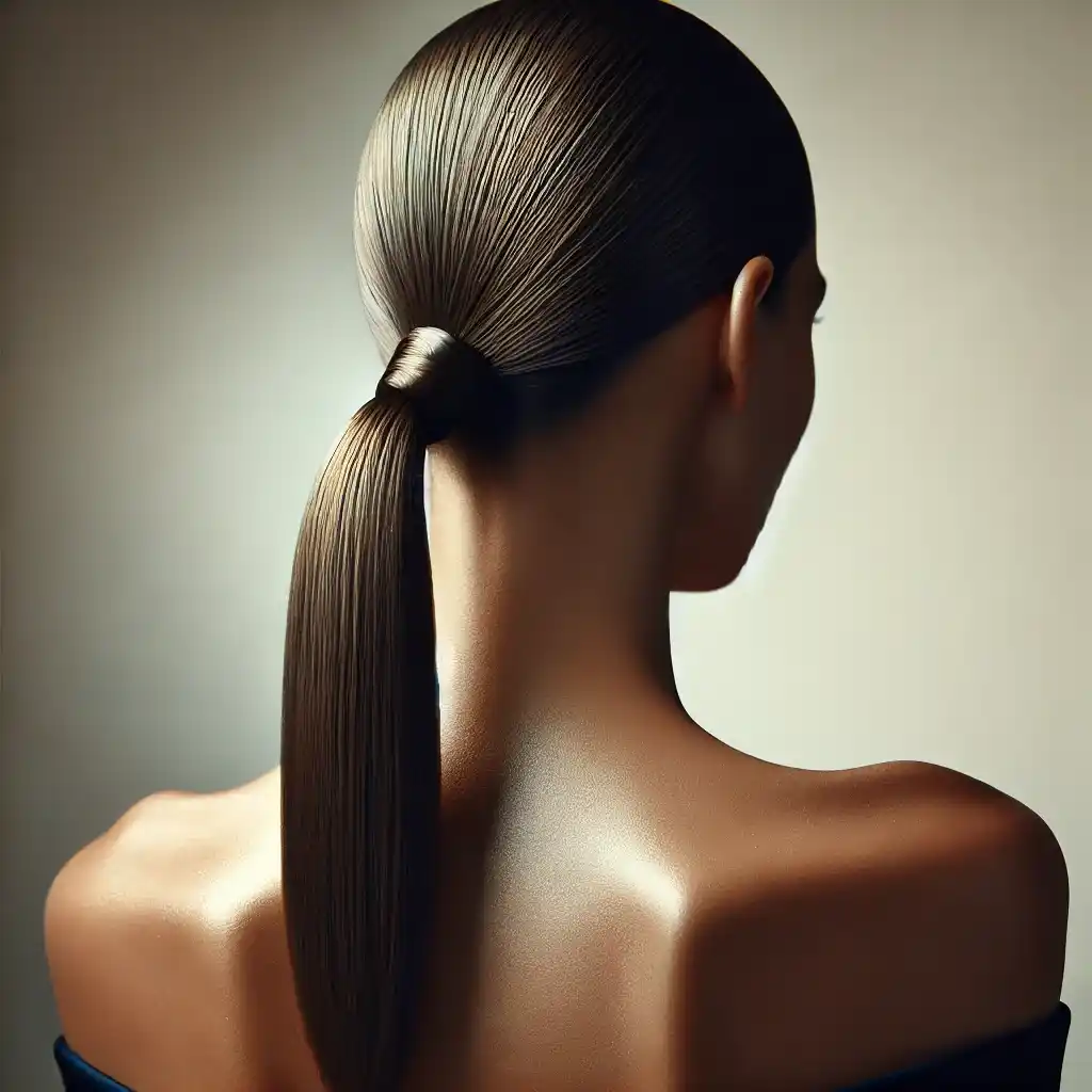 Sleek Low Ponytail