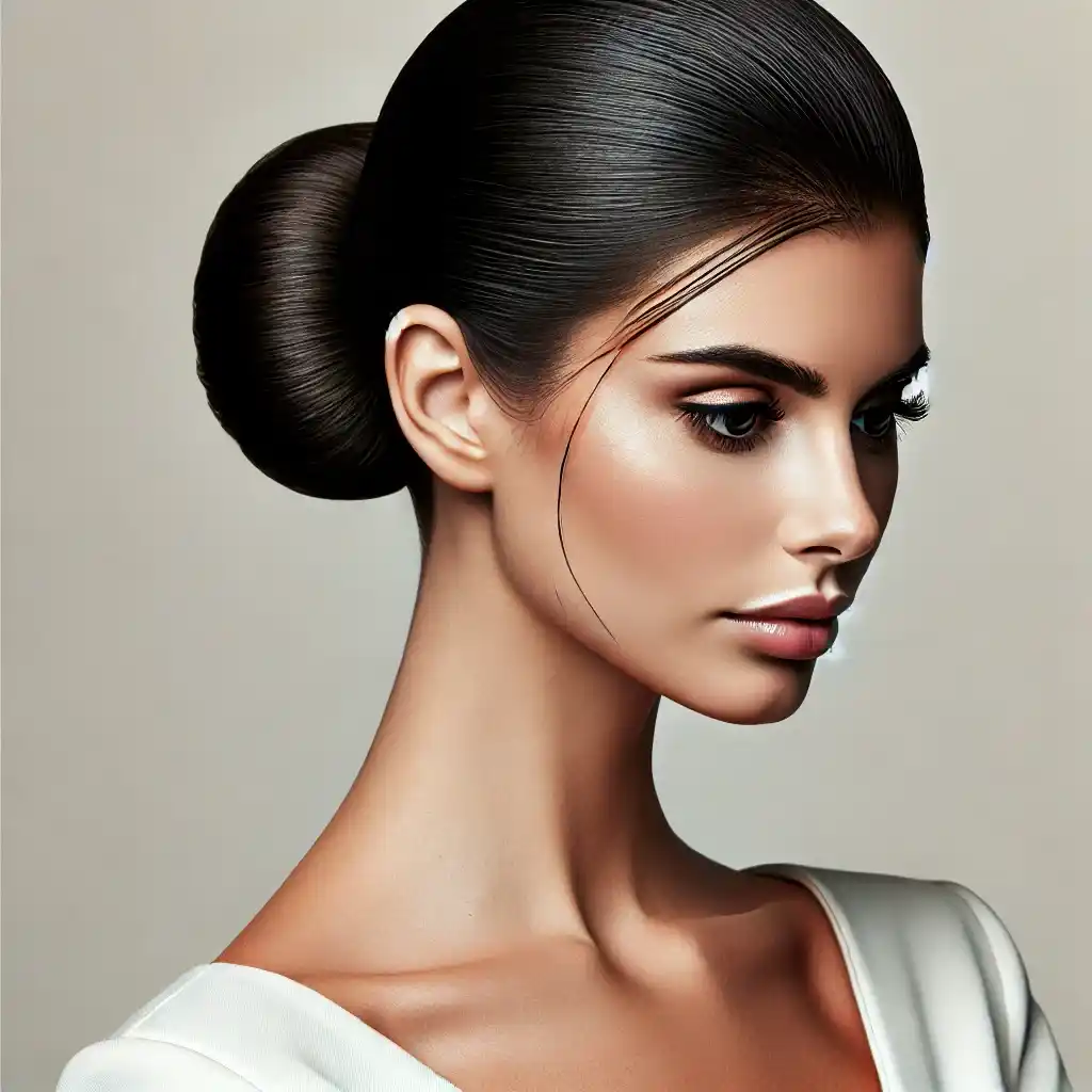 Slicked-Back Bun