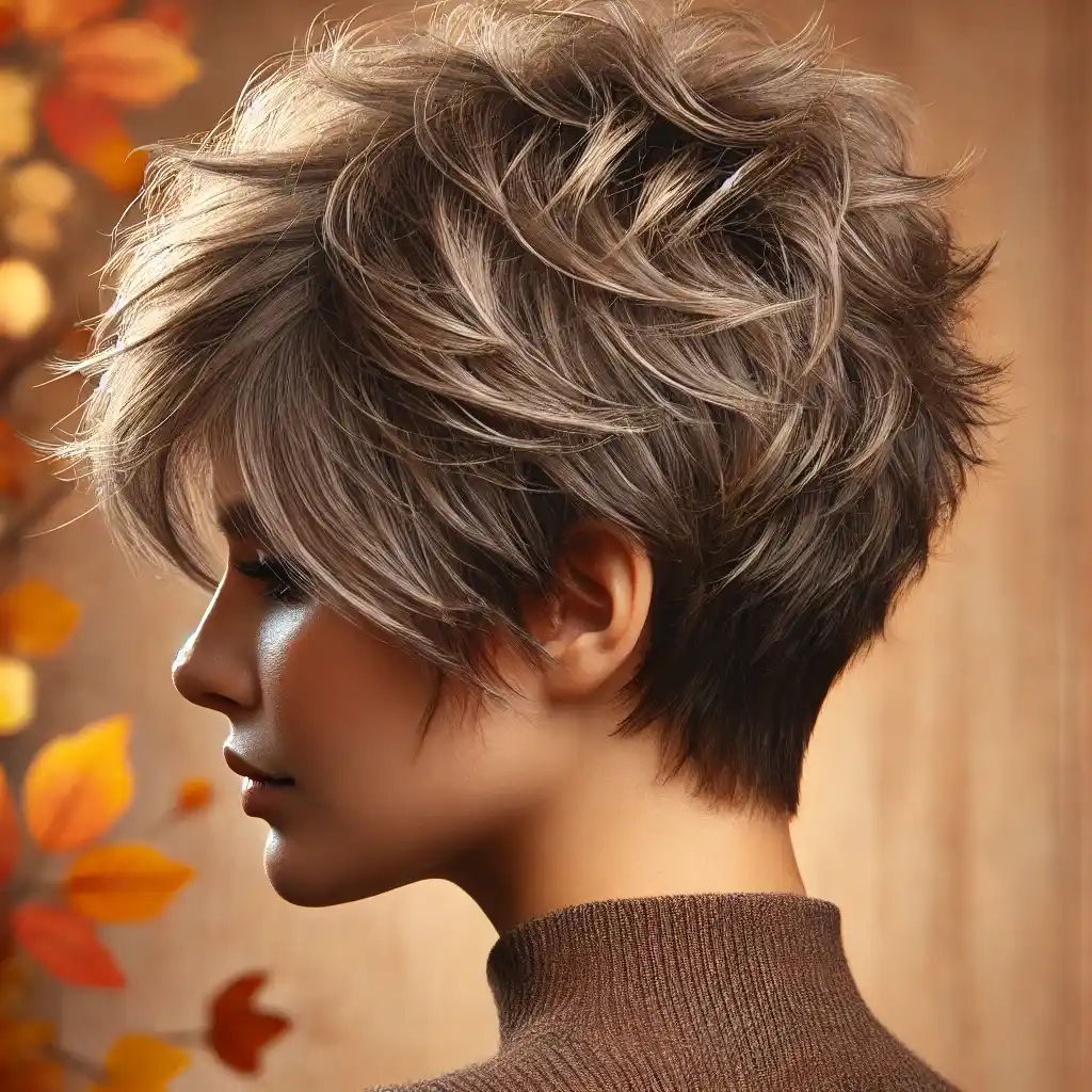 Textured Pixie Cut