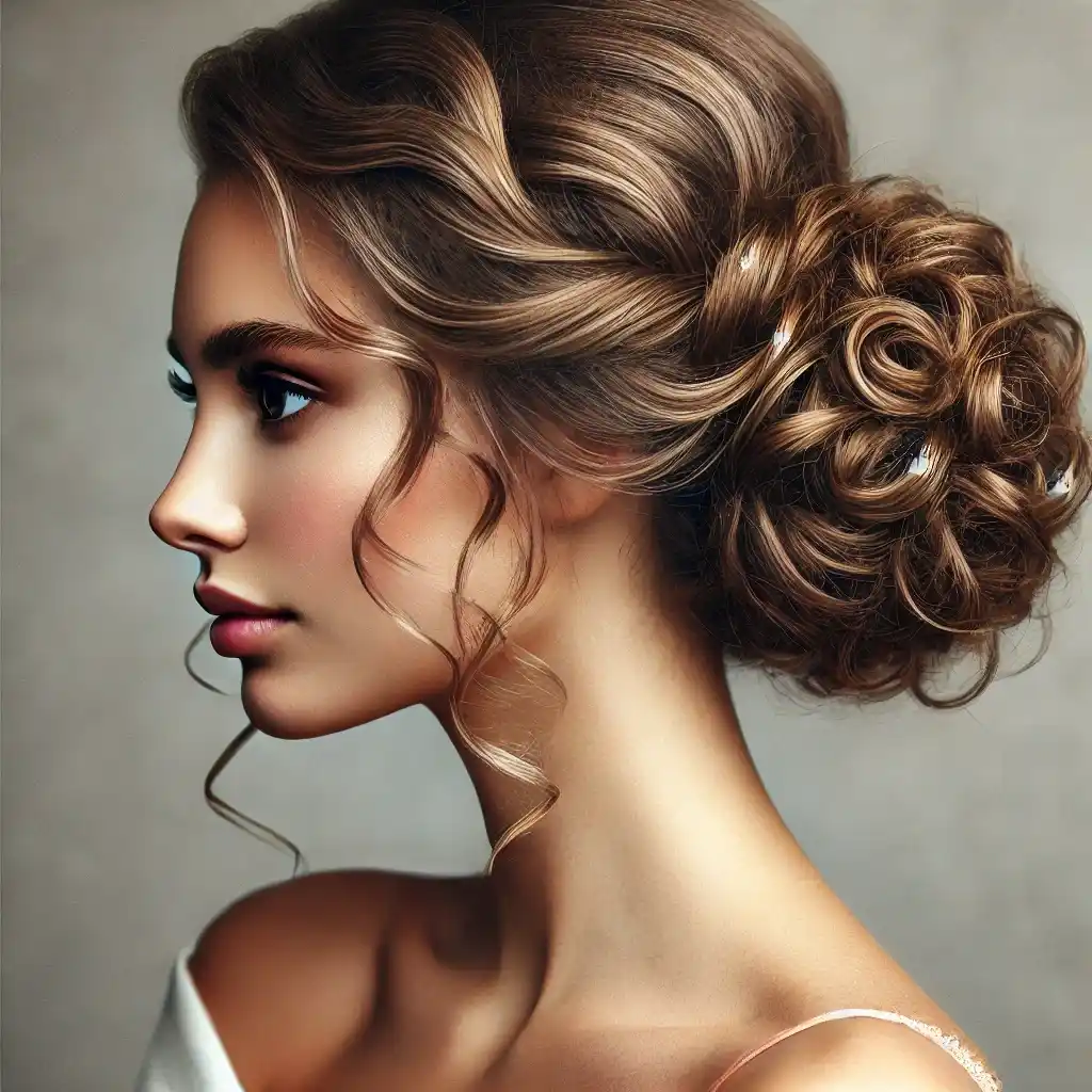 Twisted Low Bun