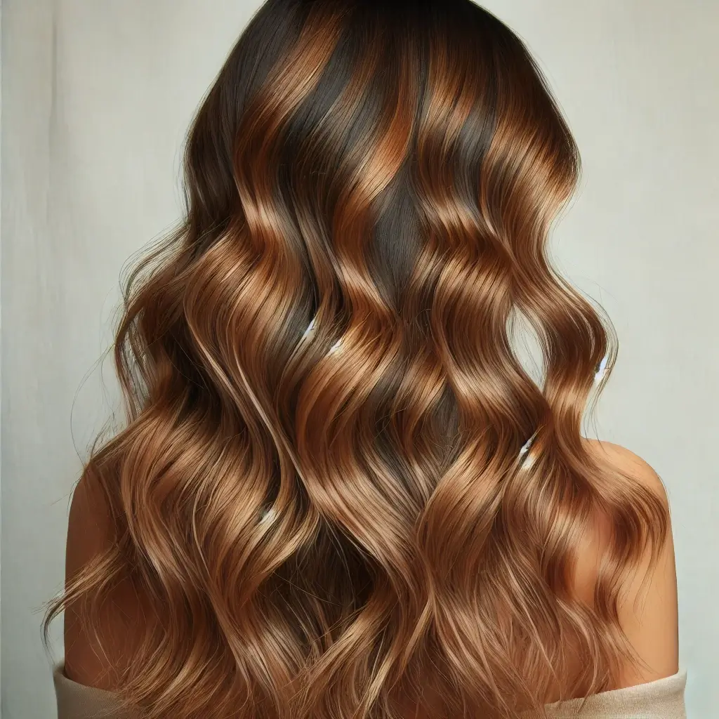 Warm Brown Balayage