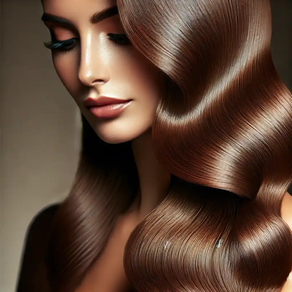 Warm Chestnut Waves