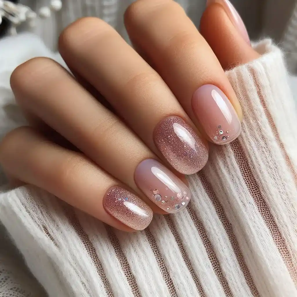 Clear & Glitter Combo