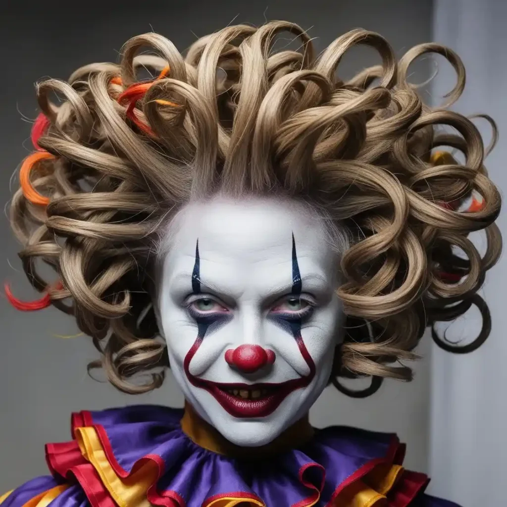 Creepy Clown Curls