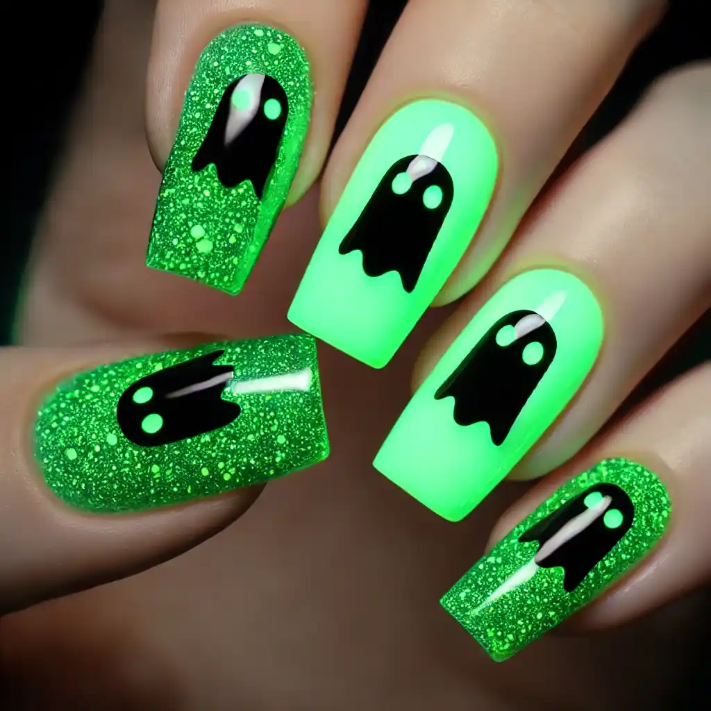 Ghoulish Green Glow