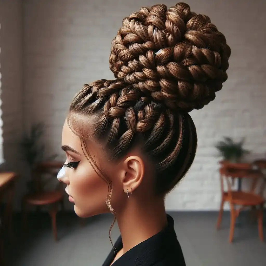 High Twisted Bun