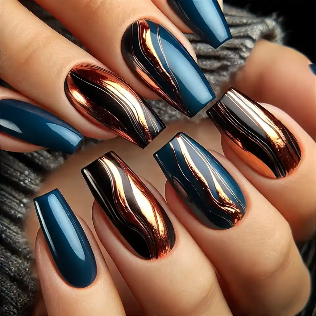 Midnight Copper Glow