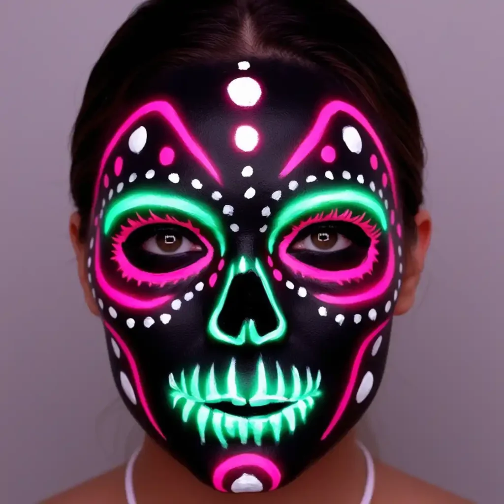 Neon Skull Glow