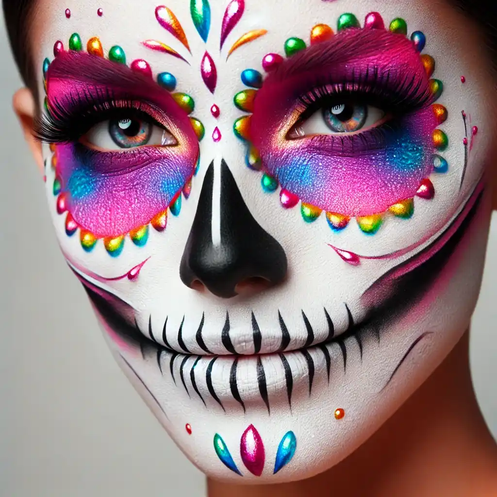 Rainbow Skull