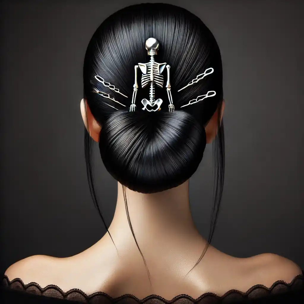  Skeleton Chic Updo