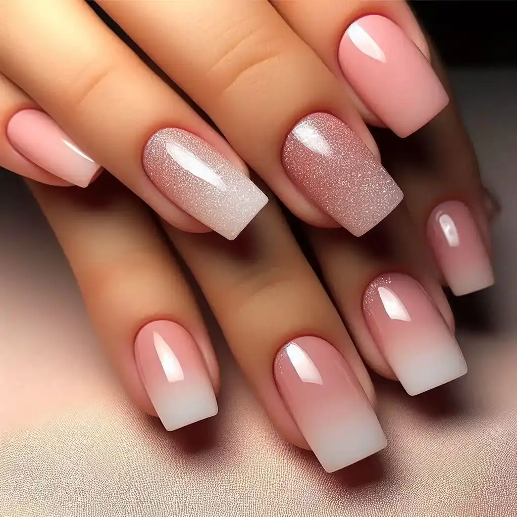 Subtle Glitter Ombre