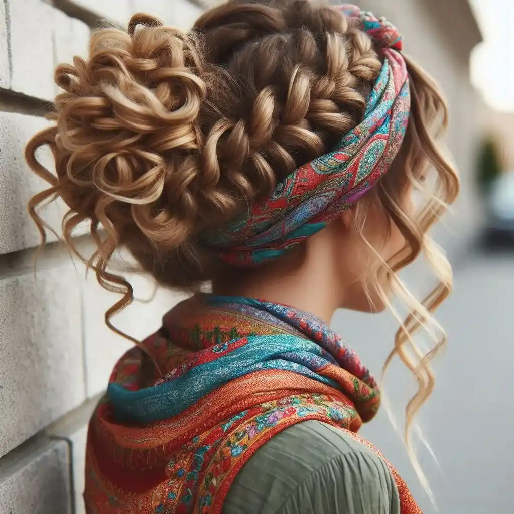 Twisted Scarf Style