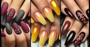 acrylic fall nails