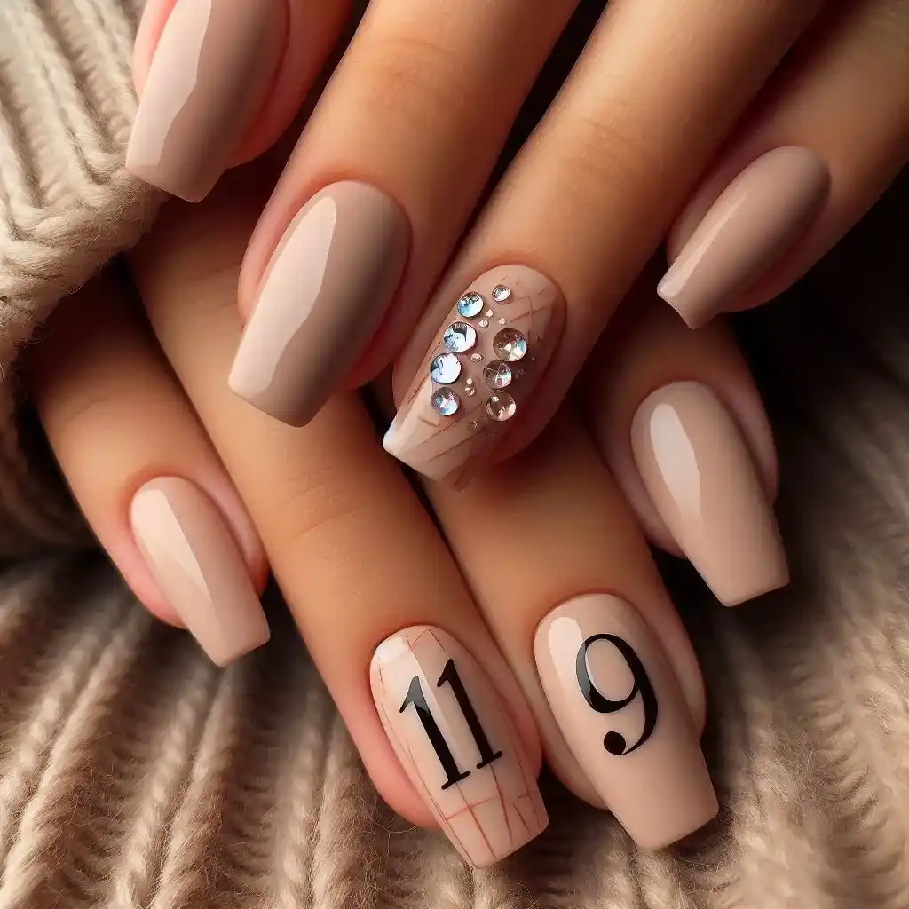 Birth Year Nails