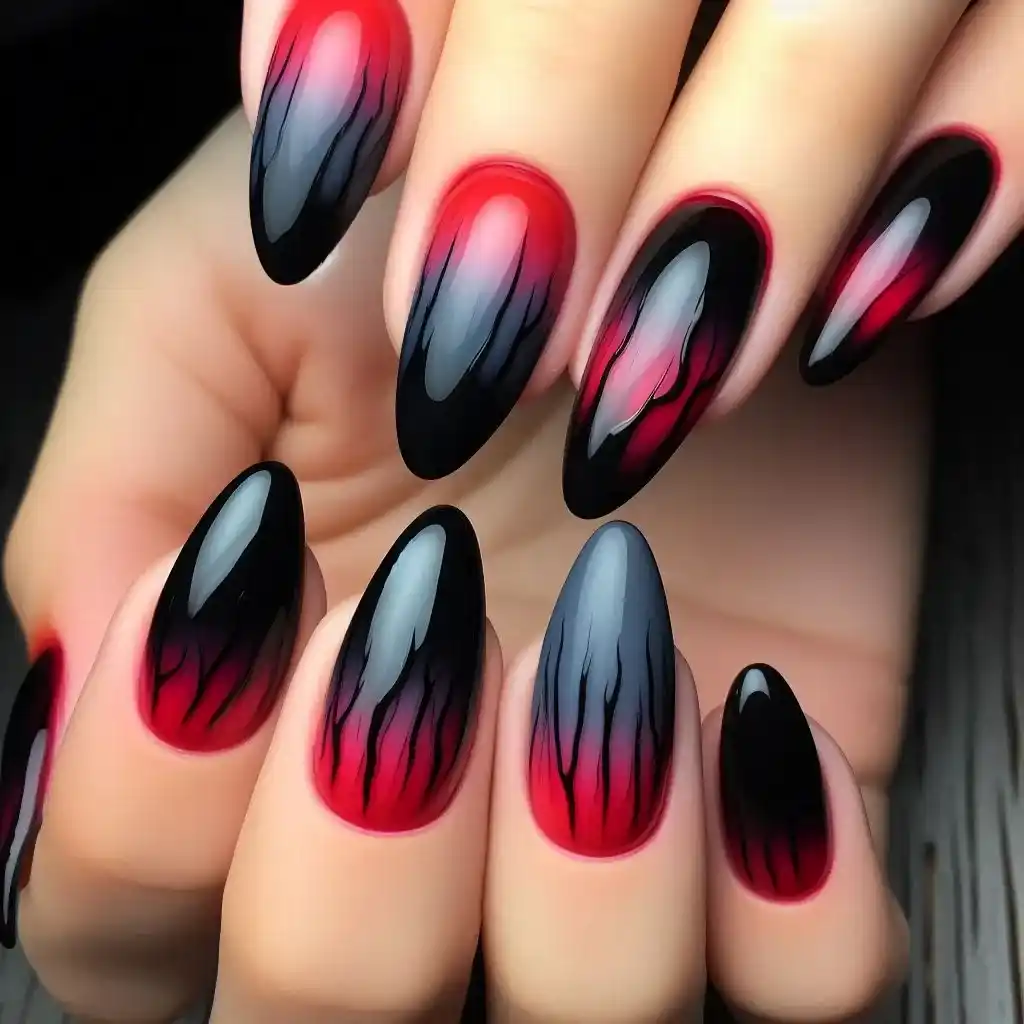 Bloody Black Ombre