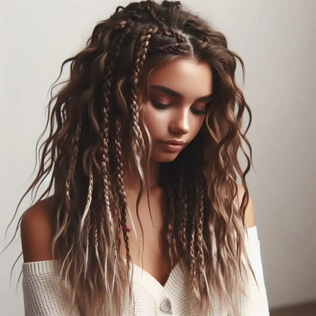 Bohemian Box Braids