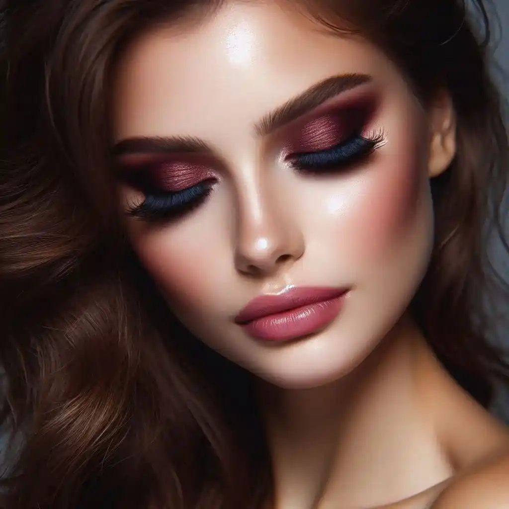 Burgundy Eyeshadow