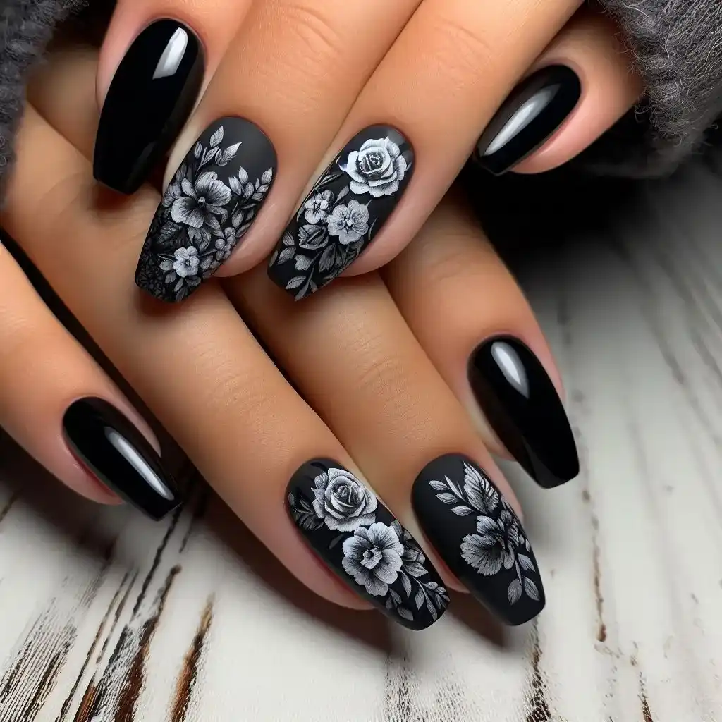 Dark Floral