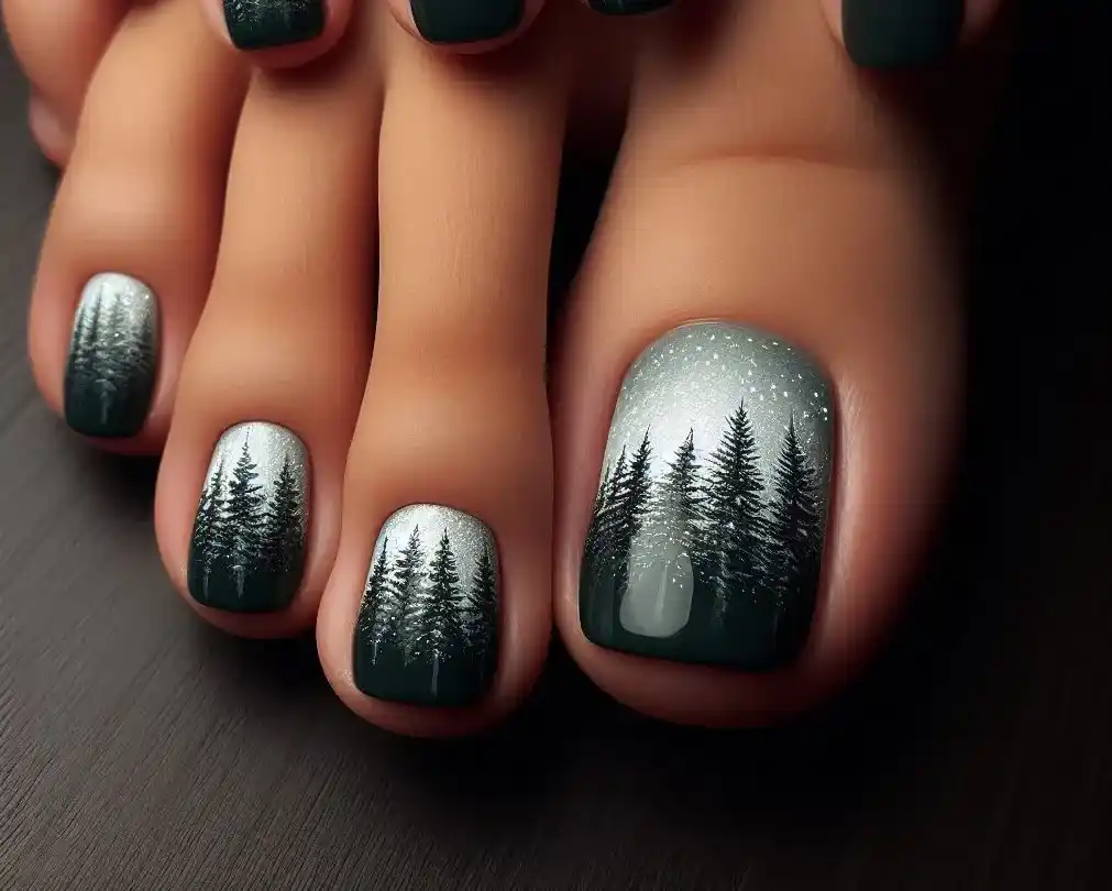 Frosted Forest Green