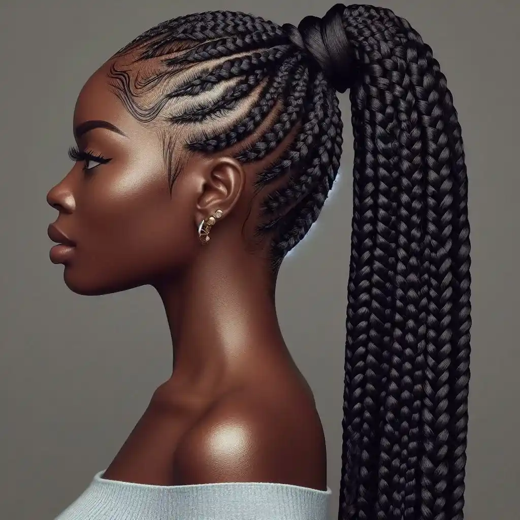 Ghana Braided Ponytail