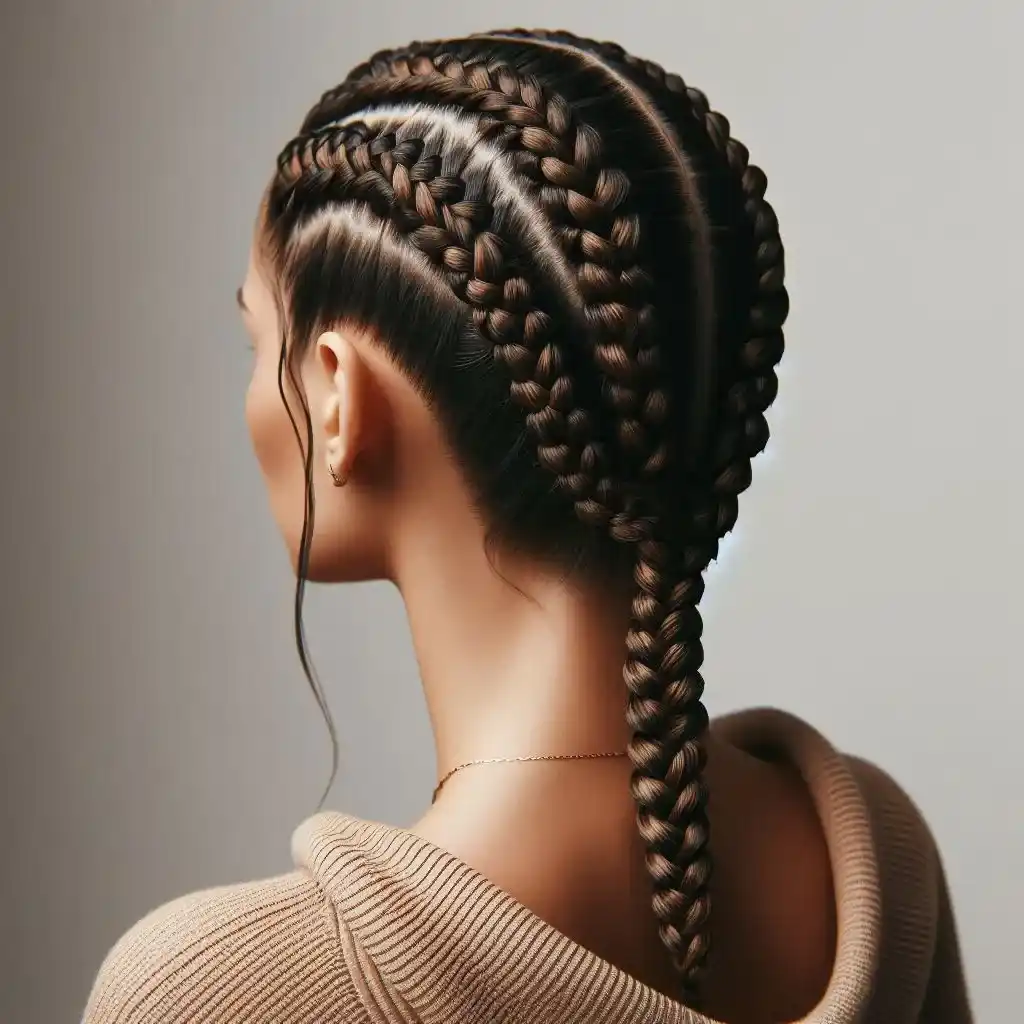 Knotless Braided Ponytail