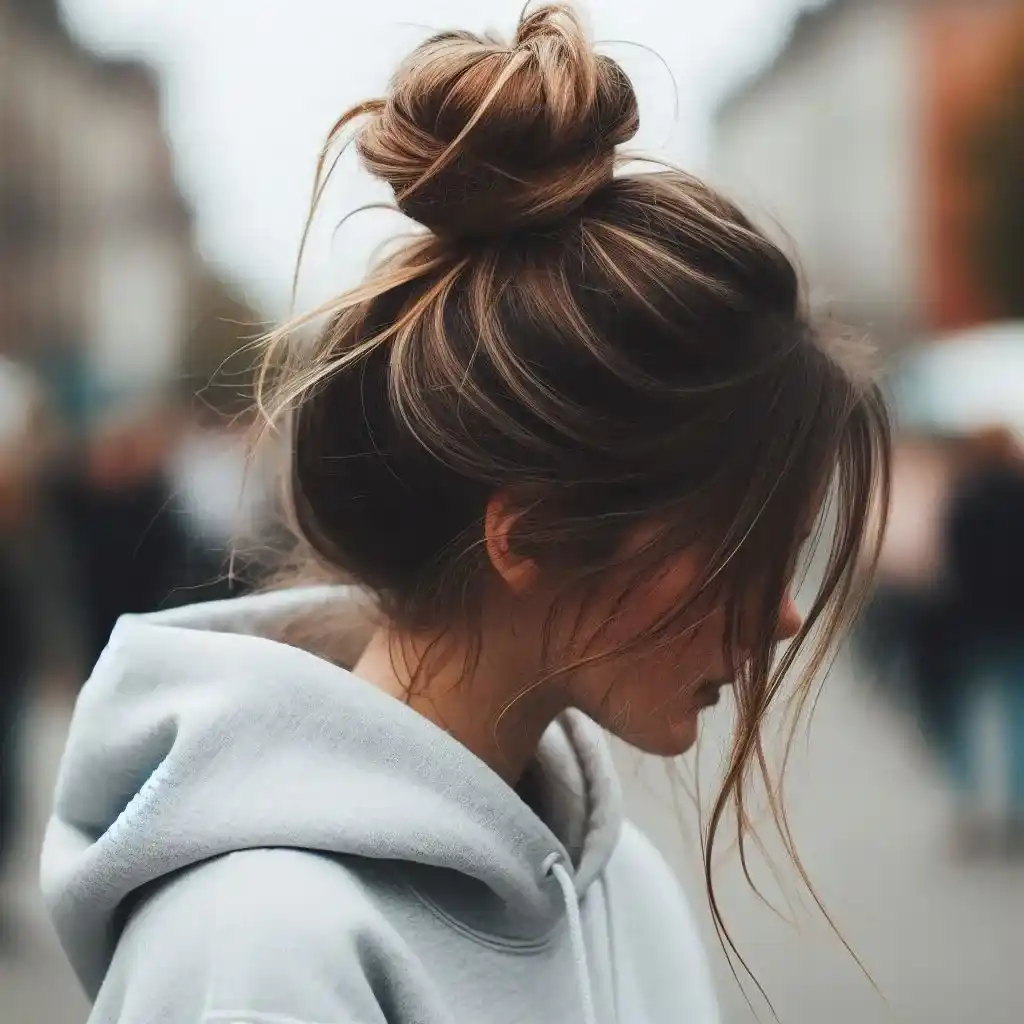 Low Messy Bun