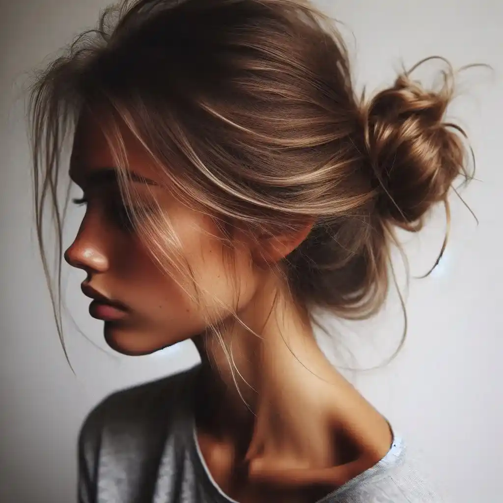 Messy Low Bun 