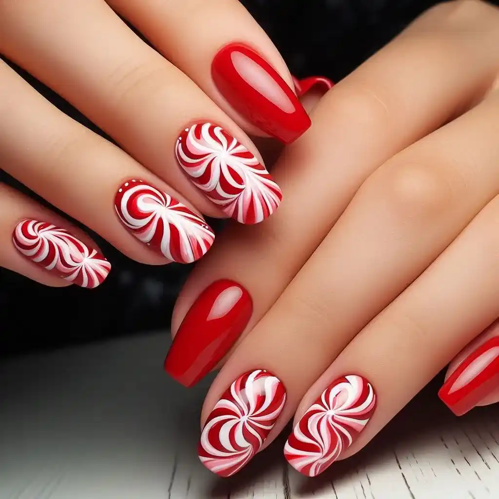 Peppermint Swirls