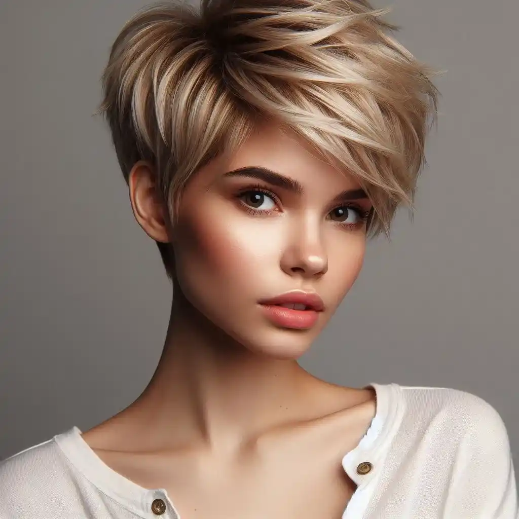 Pixie Blonde Bob