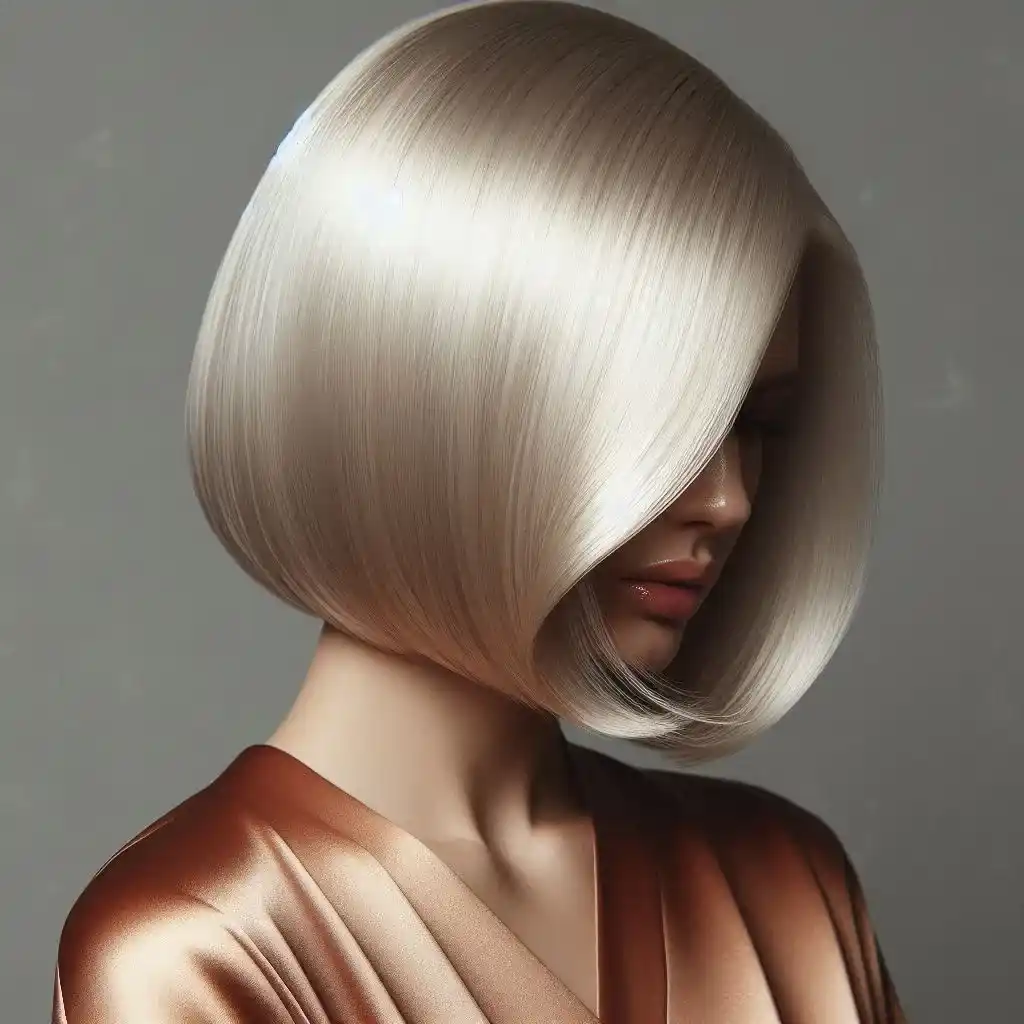 Platinum Blonde Bob