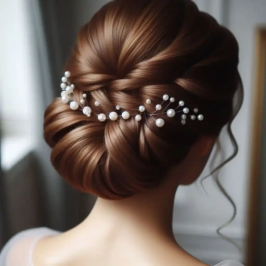 sculpted French Twist