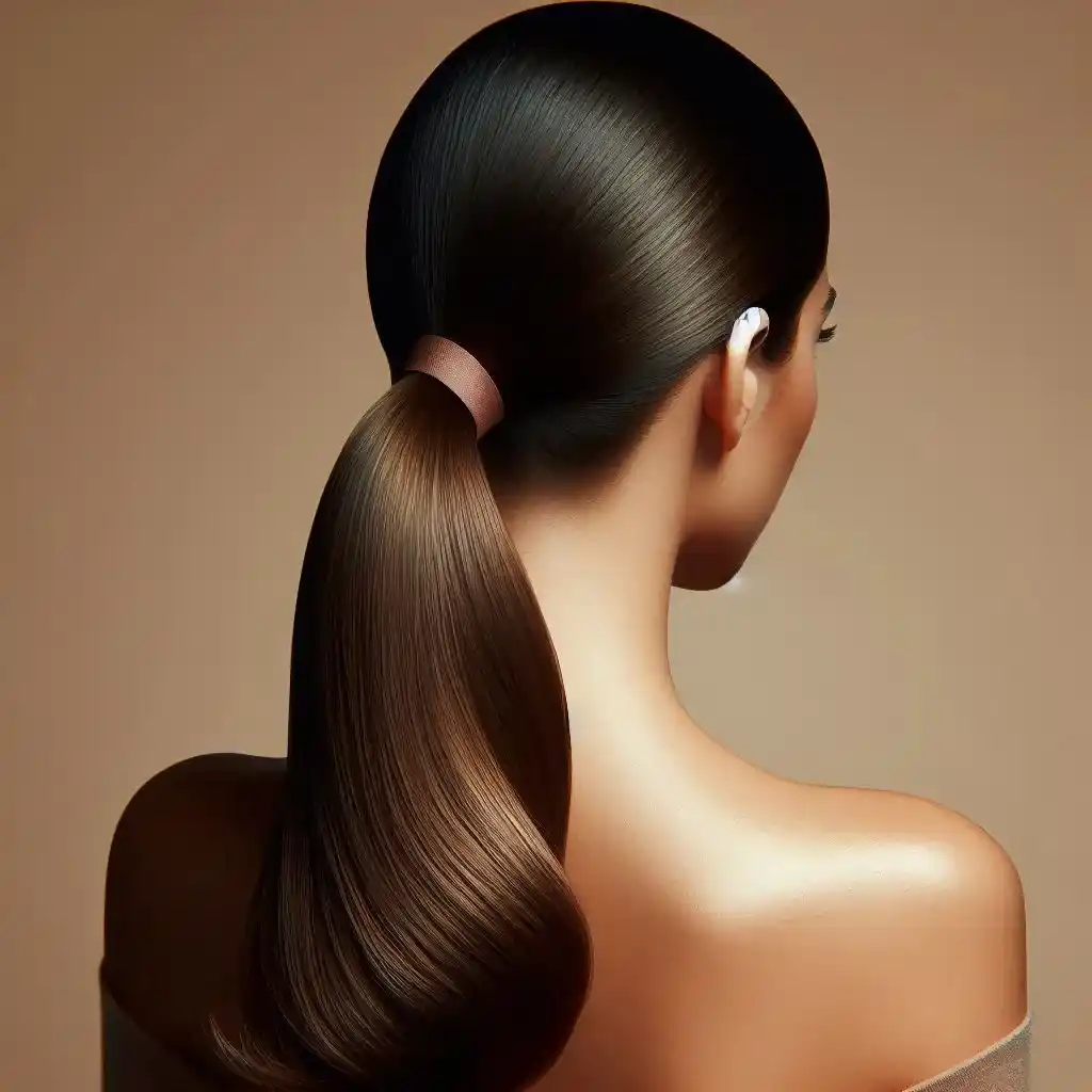 Sleek Low Ponytail 