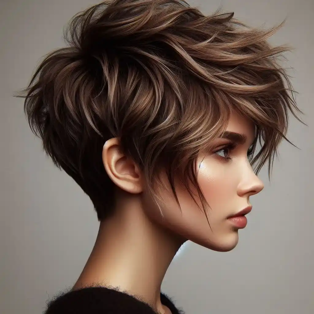 Textured Pixie Cut