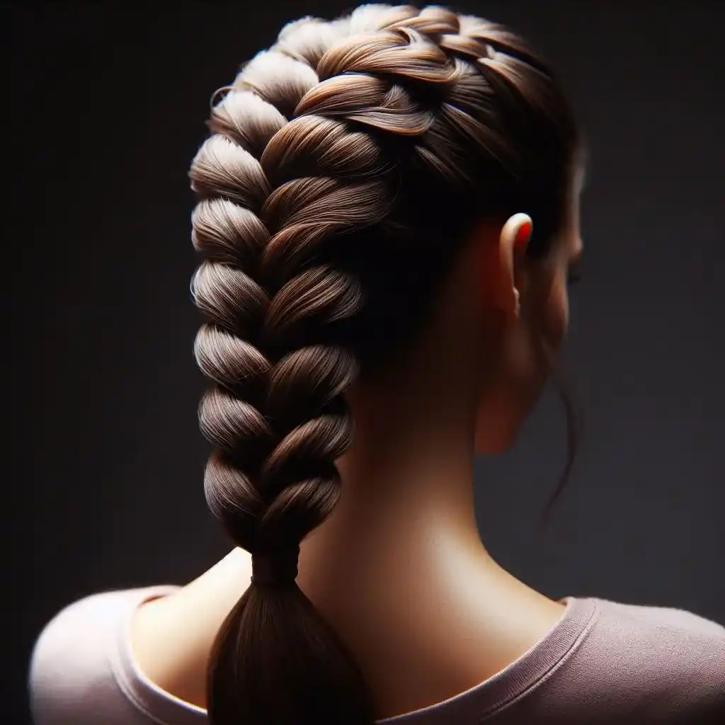 Twist Braided Ponytail